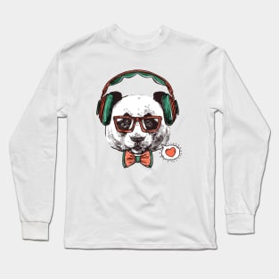 Cool Dog face Long Sleeve T-Shirt